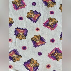 🦁Vintage Disney 90’s Lion King Simba Turtleneck Longsleeve T Shirt 4T RARE